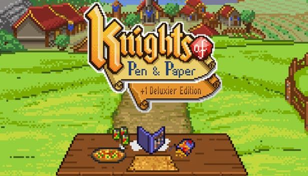Front Cover for Knights of Pen & Paper: +1 Deluxier Edition (Linux and Macintosh and Windows) (Humble Store release)