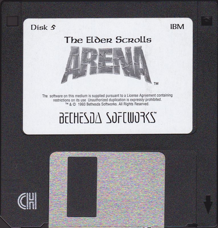 Media for The Elder Scrolls: Arena (DOS) (3.5'' floppy release): Disk 5