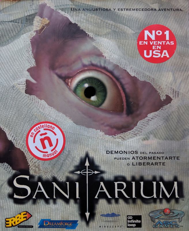 Front Cover for Sanitarium (Windows)