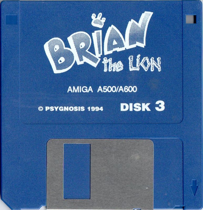 Media for Brian the Lion Starring In: Rumble in the Jungle (Amiga): Disk 3