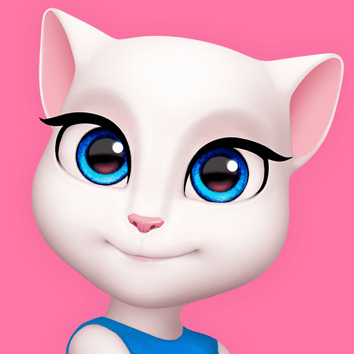 Front Cover for My Talking Angela (Android) (Google Play release): 2nd version
