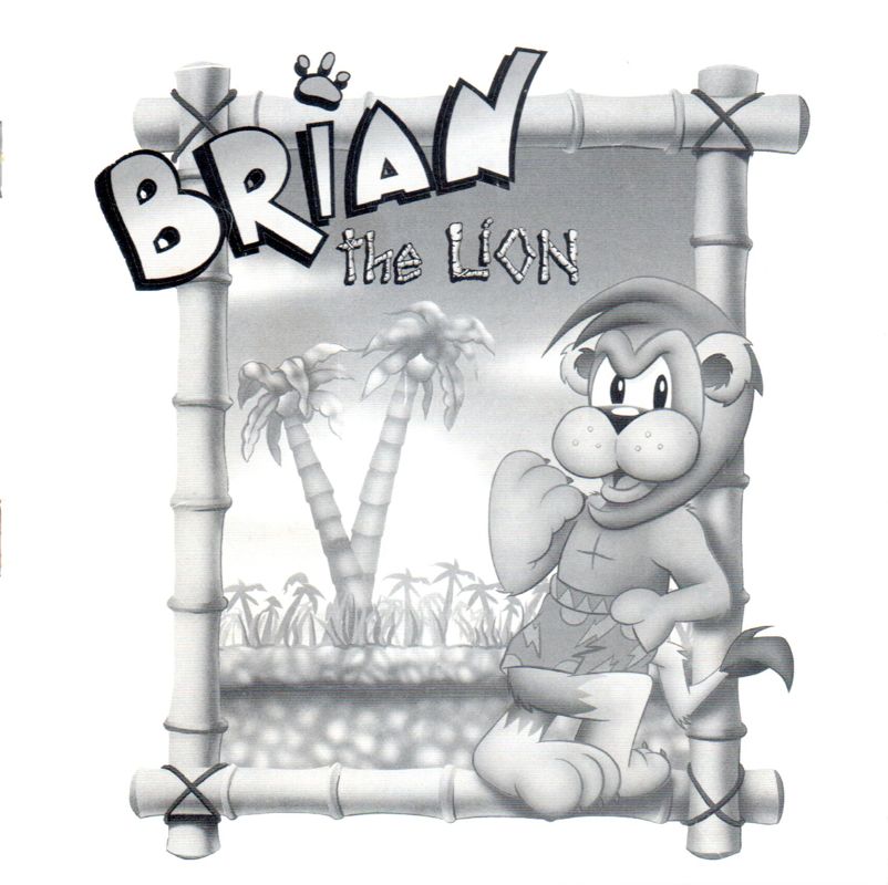 Manual for Brian the Lion Starring In: Rumble in the Jungle (Amiga): Front