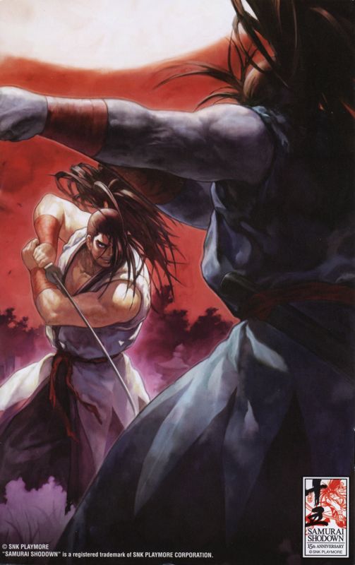 Manual for Samurai Shodown: Anthology (PlayStation 2): Back