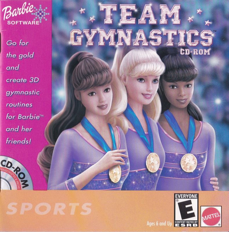 Other for Barbie: Team Gymnastics (Windows): Jewel Case: Front