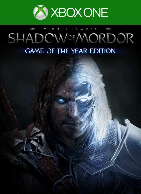 Front Cover for Middle-earth: Shadow of Mordor - Game of the Year Edition (Xbox One) (Download release)