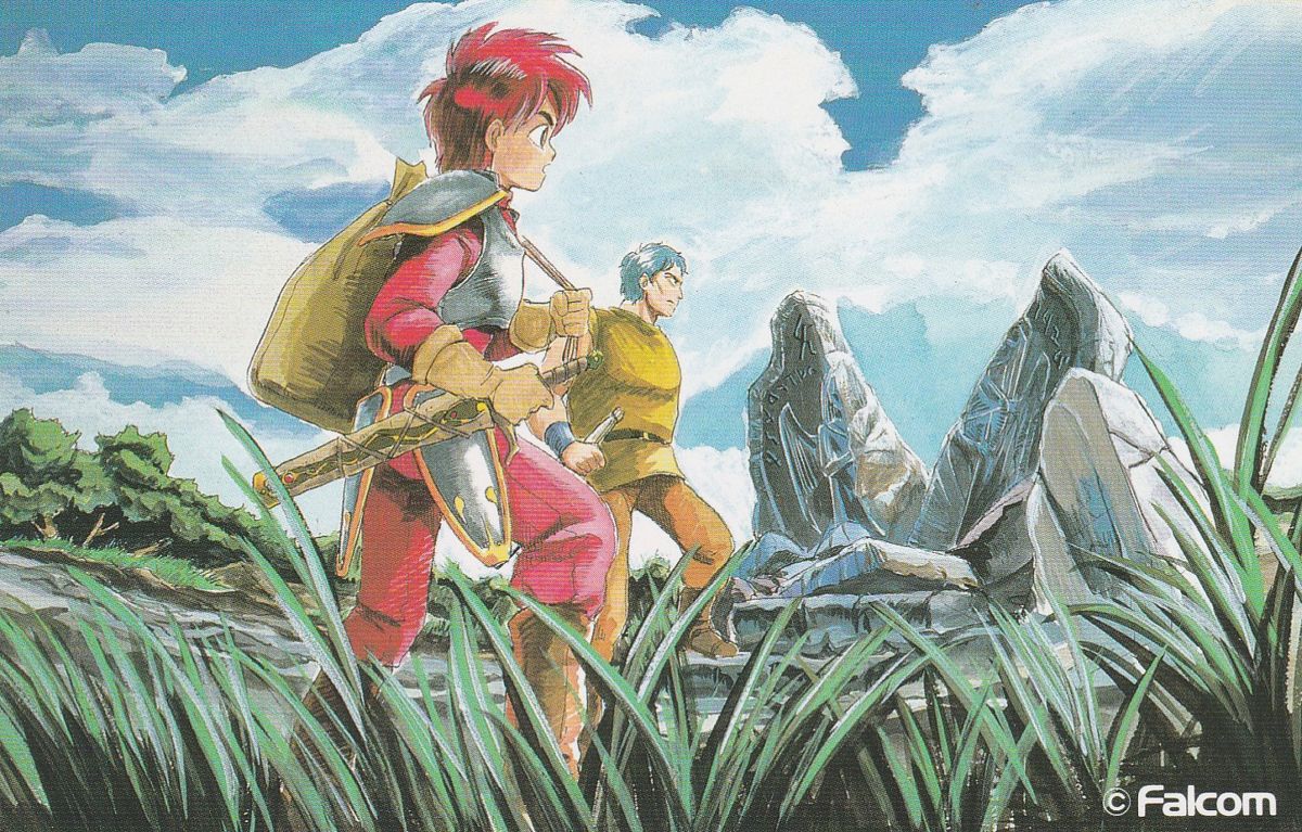 Other for Ys III: Wanderers from Ys (Sharp X68000): Art Card 7