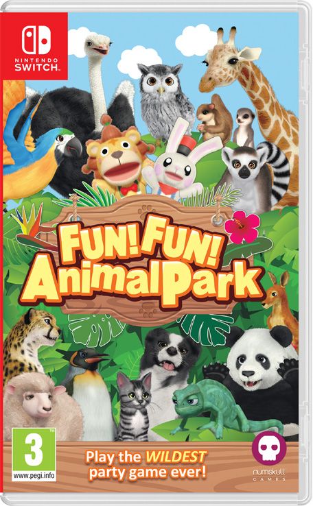 Front Cover for Fun! Fun! Animal Park (Nintendo Switch) (download release)