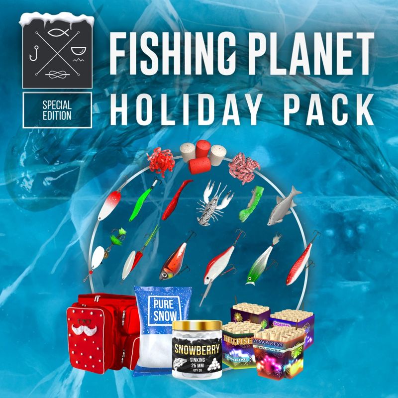 Front Cover for Fishing Planet: Holiday Pack (PlayStation 4) (download release)