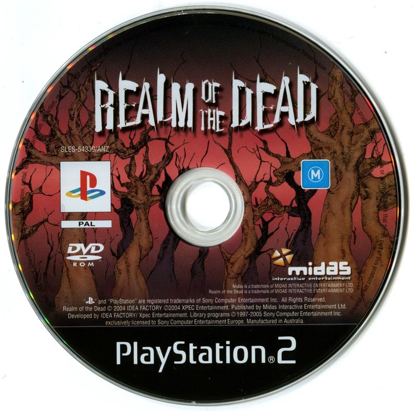 Realm of the Dead cover or packaging material - MobyGames