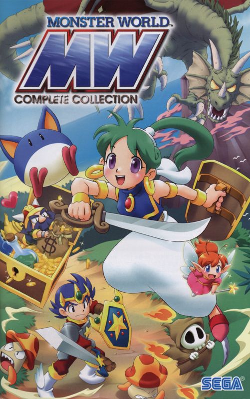 Manual for Sega Ages 2500: Vol.29 - Monster World: Complete Collection (PlayStation 2): Front