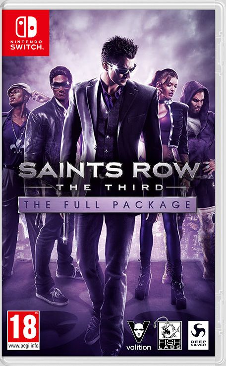 Front Cover for Saints Row: The Third - The Full Package (Nintendo Switch) (download release)