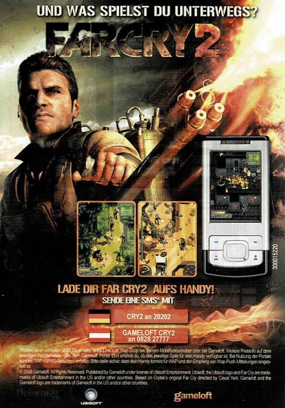 Far Cry 2 cover or packaging material - MobyGames