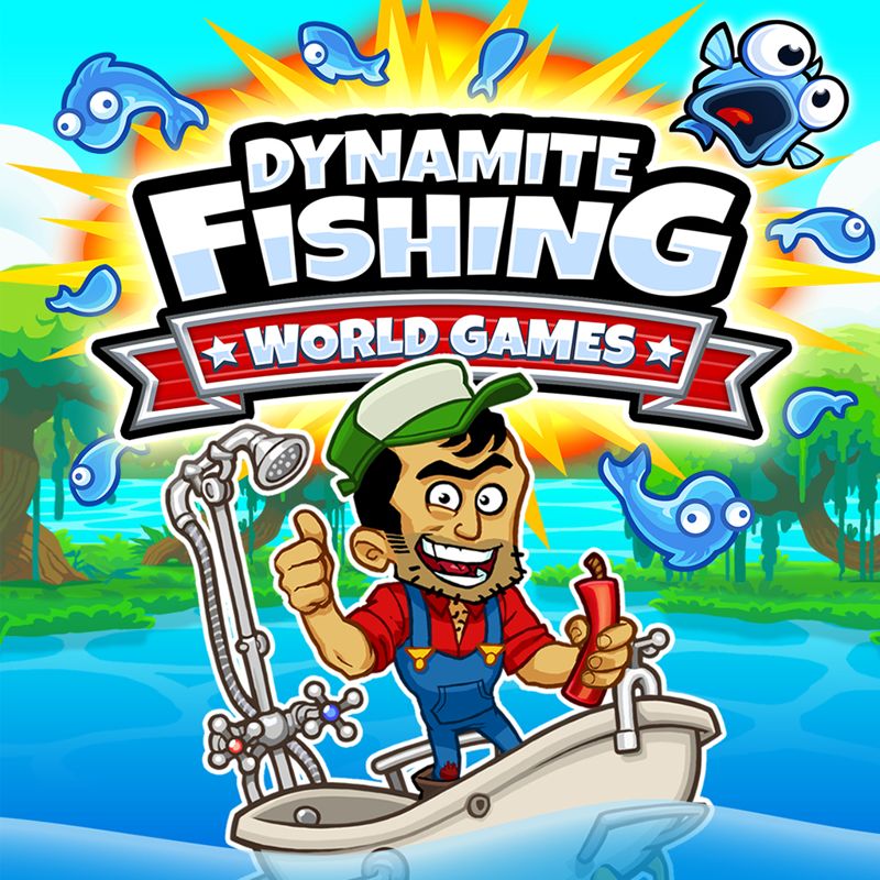 Front Cover for Dynamite Fishing: World Games (Nintendo Switch) (download release)