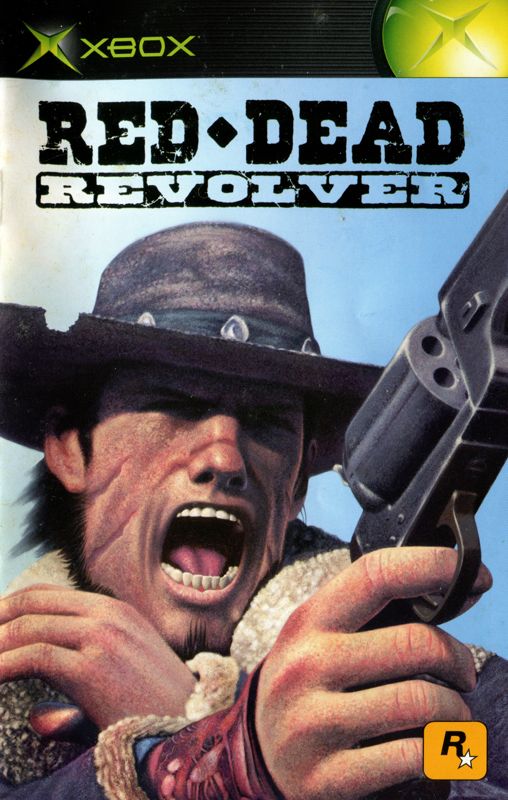 Manual for Red Dead Revolver (Xbox): Front