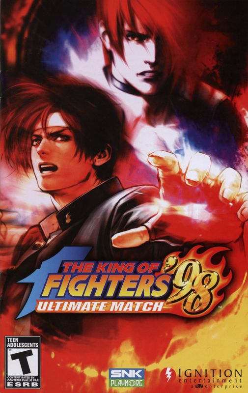 Manual for The King of Fighters '98: Ultimate Match (PlayStation 2): French - front