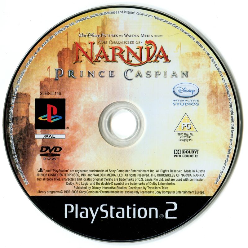 Media for The Chronicles of Narnia: Prince Caspian (PlayStation 2)