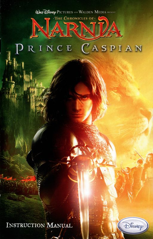 Manual for The Chronicles of Narnia: Prince Caspian (PlayStation 2): Front