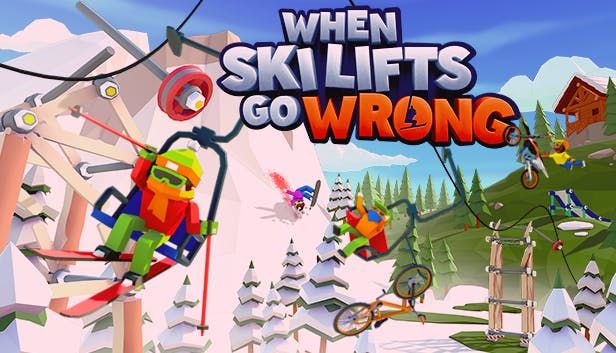 Front Cover for When Ski Lifts Go Wrong (Macintosh and Windows) (Humble Store release)