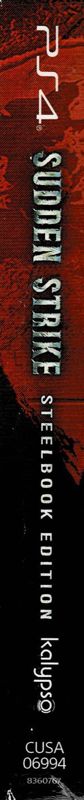 Spine/Sides for Sudden Strike 4 (Steelbook Edition) (PlayStation 4): Left
