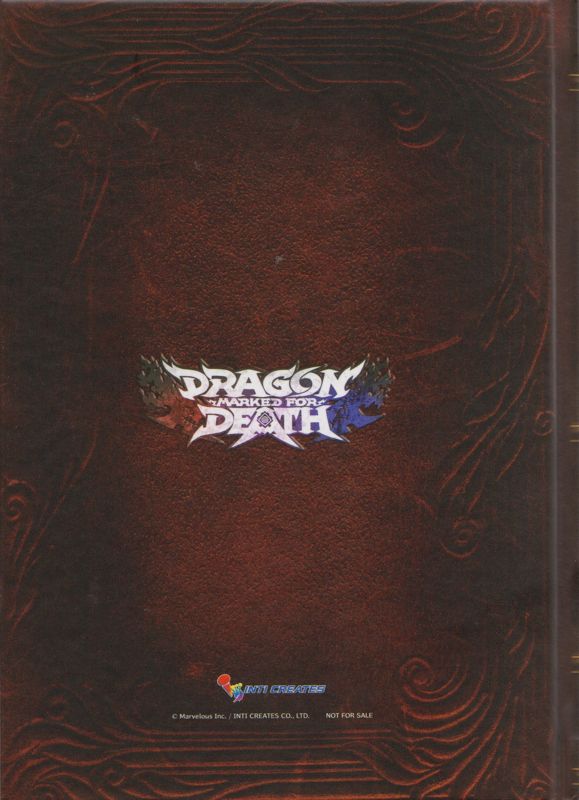 Extras for Dragon Marked for Death (Limited Edition) (Nintendo Switch): Art Book - Back