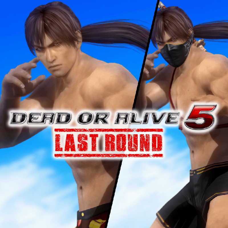 Front Cover for Dead or Alive 5: Last Round - Zack Island Swimwear: Ryu Hayabusa (PlayStation 4) (download release)
