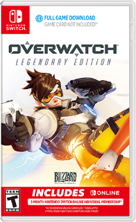 Front Cover for Overwatch: Legendary Edition (Nintendo Switch) (download release)