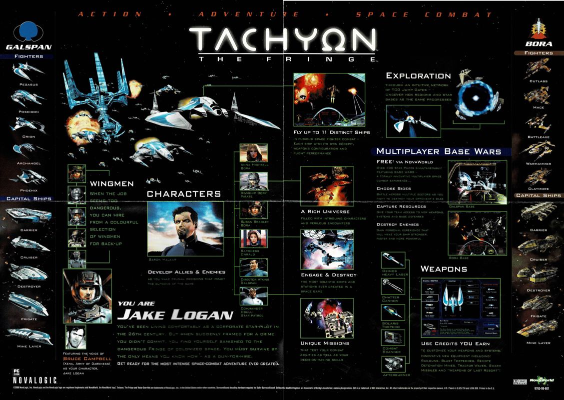 Extras for Tachyon: The Fringe (Windows): Poster