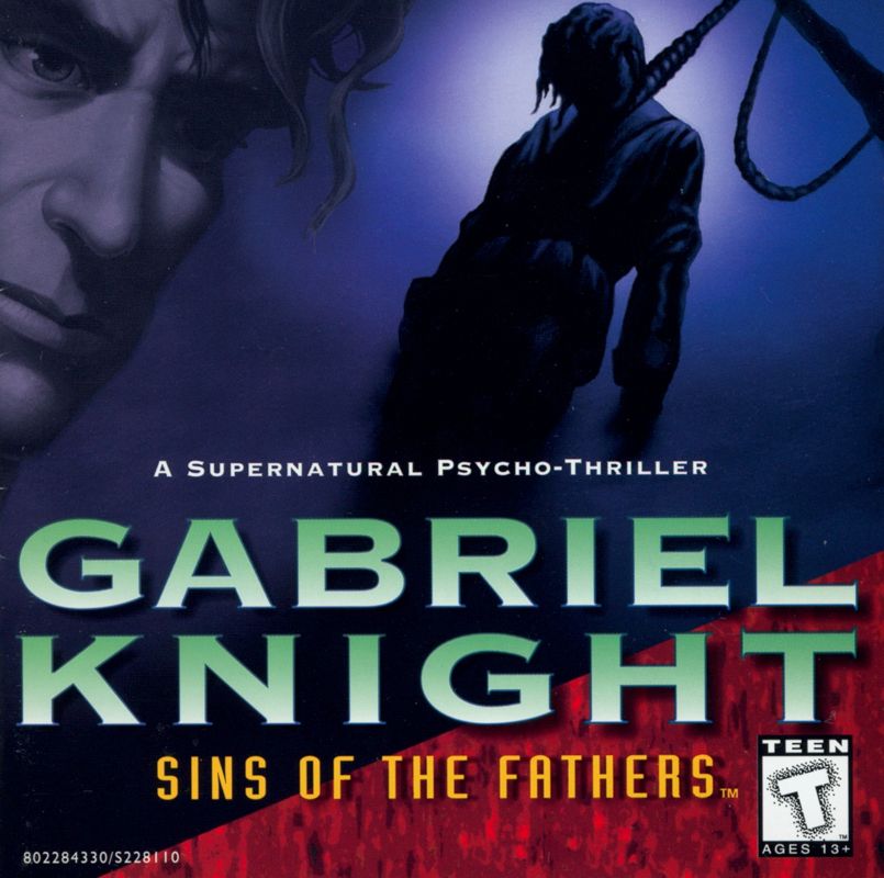 Other for Gabriel Knight: Sins of the Fathers (DOS and Windows 3.x): Jewel Case / Manual - Front