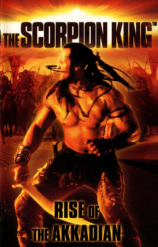 Manual for The Scorpion King: Rise of the Akkadian (PlayStation 2): Front