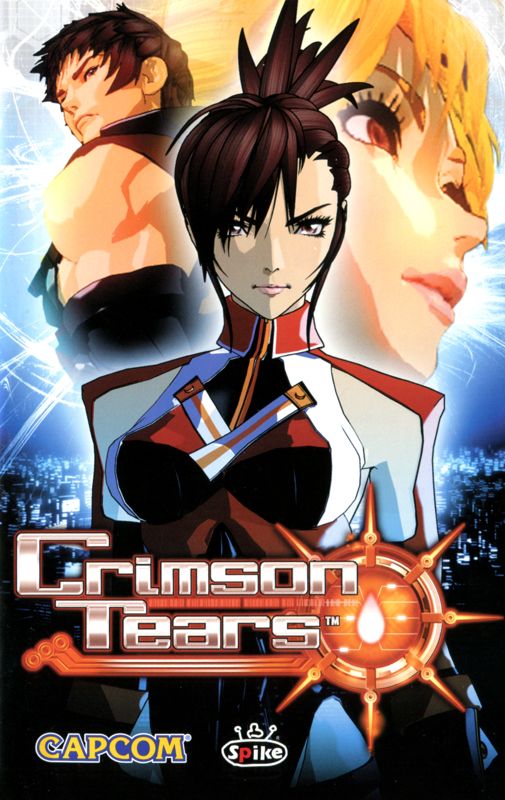 Manual for Crimson Tears (PlayStation 2): Front