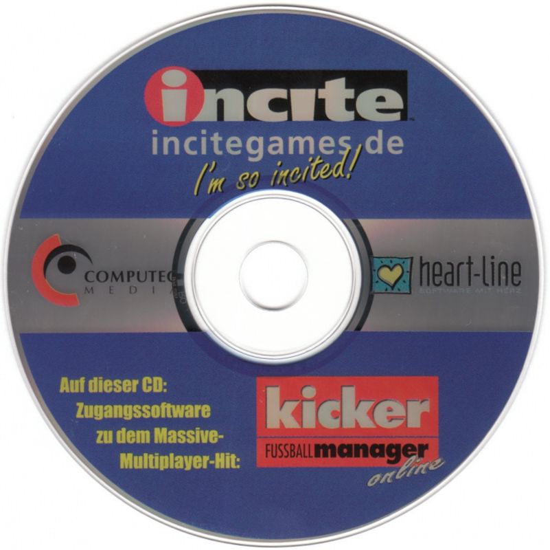 Media for Director of Football (Windows) (Version 1.1): incite.de Disc for multiplayer access