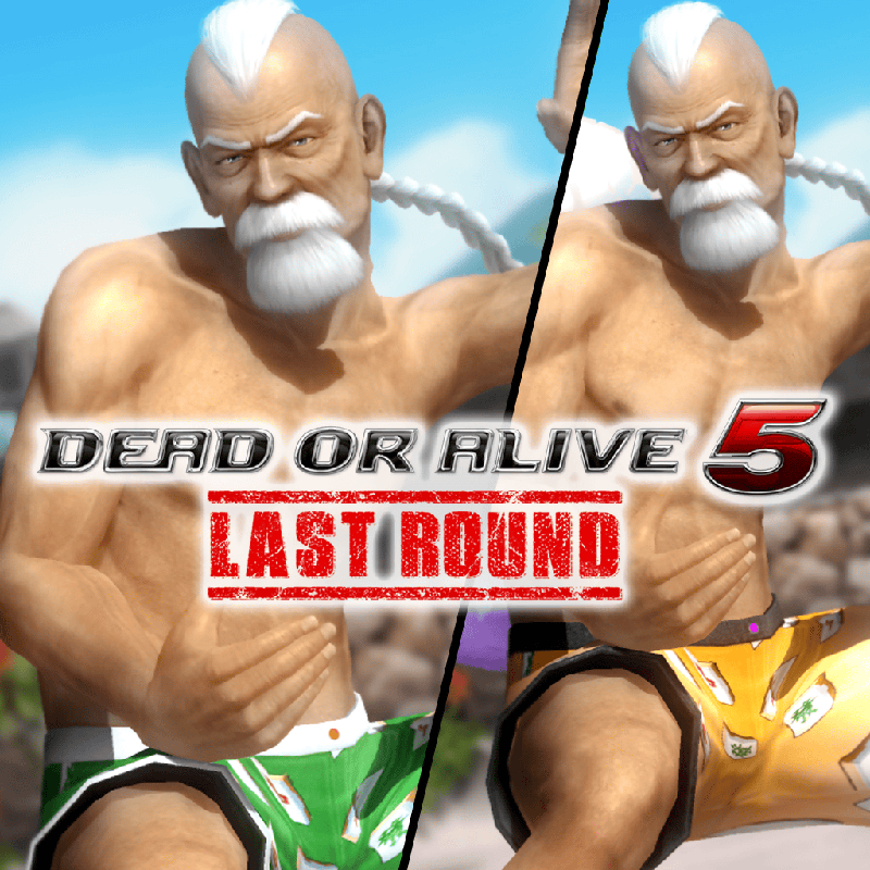 Front Cover for Dead or Alive 5: Last Round - Zack Island Swimwear: Gen Fu (PlayStation 4) (download release)