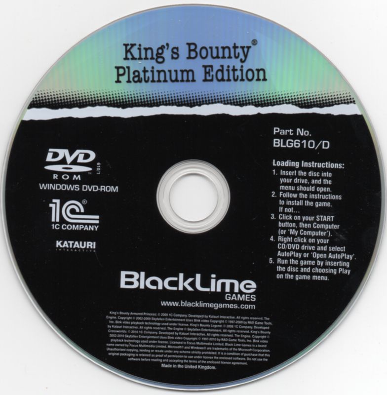 Media for King's Bounty: Platinum Edition (Windows)