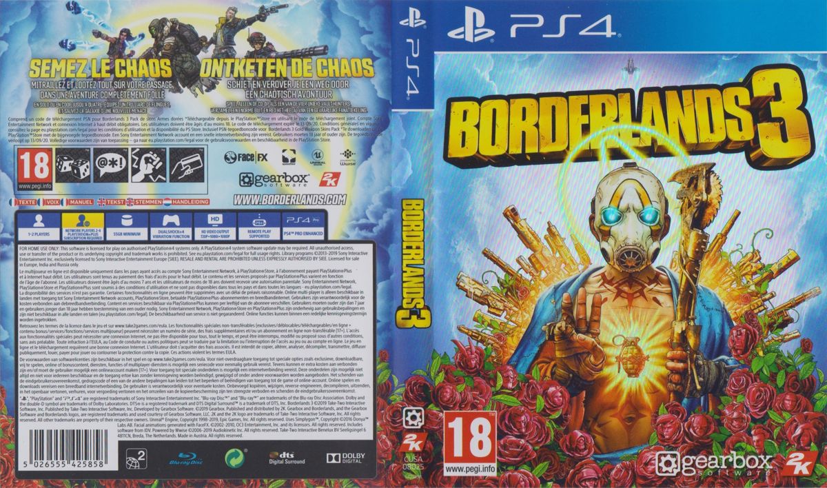 Game Borderlands 3 PS4