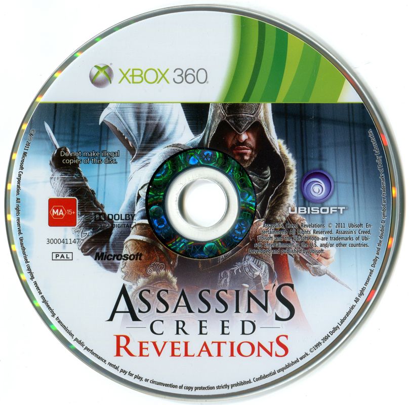 Media for Assassin's Creed: Revelations (Xbox 360) (Bundled release)