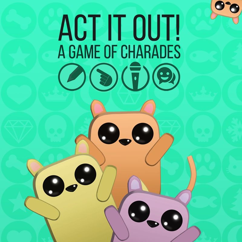 Front Cover for Act It Out! A Game of Charades (PlayStation 4) (PSN (SEN) release)