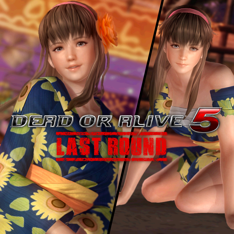 Dead Or Alive 5 Last Round Summer Festival Costume Hitomi Cover Or Packaging Material