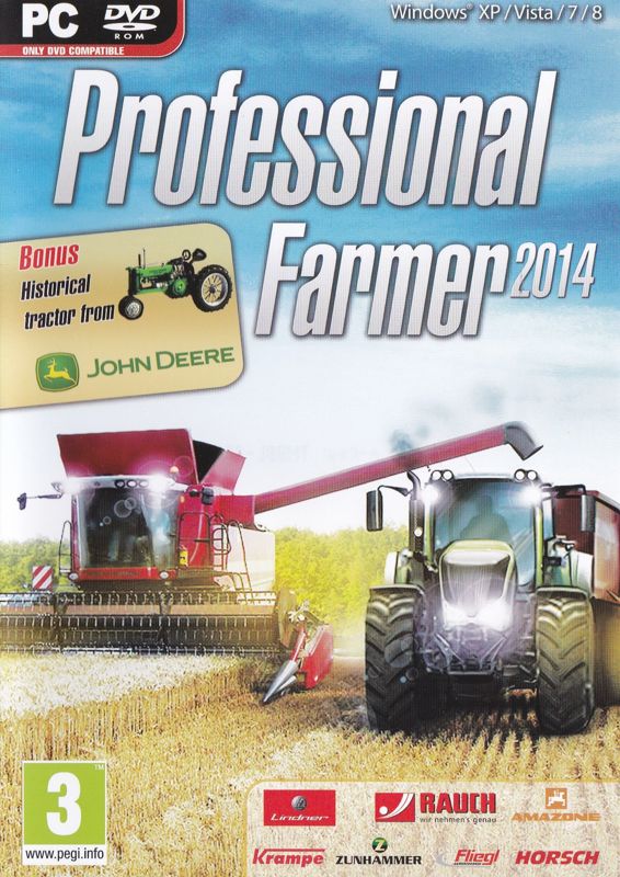 Front Cover for Professional Farmer 2014 (Windows)