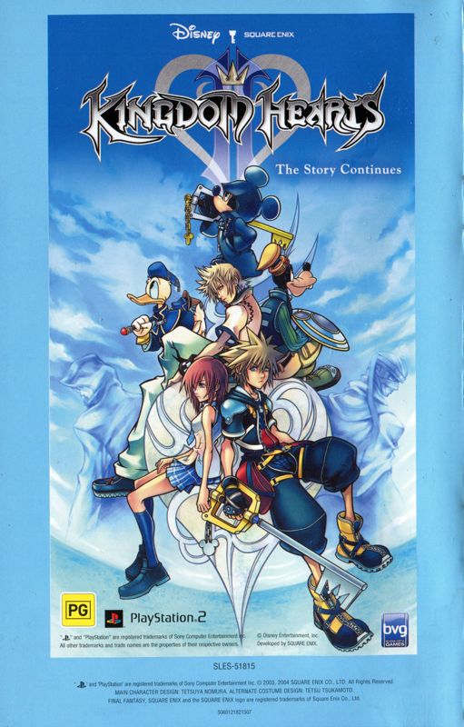 Manual for Final Fantasy X-2 (PlayStation 2) (Platinum release): Back