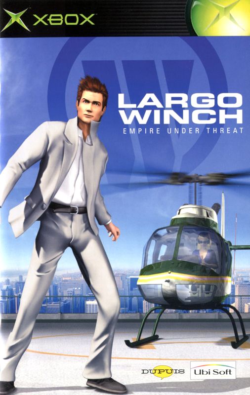 Manual for Largo Winch: Empire Under Threat (Xbox): Front