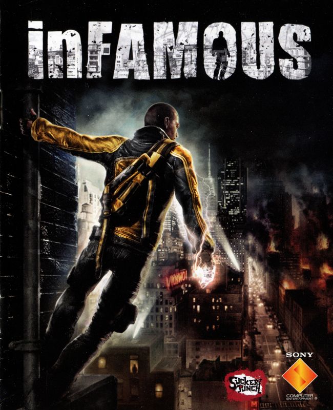 inFAMOUS cover or packaging material - MobyGames