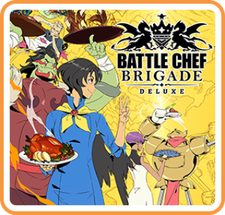 Front Cover for Battle Chef Brigade (Nintendo Switch) (download release): Deluxe version (1st version)