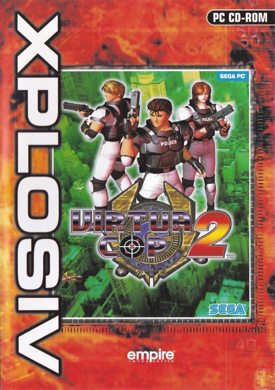 Front Cover for Virtua Cop 2 (Windows) (Xplosiv release)