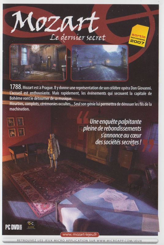 Advertisement for The Experiment (Windows)