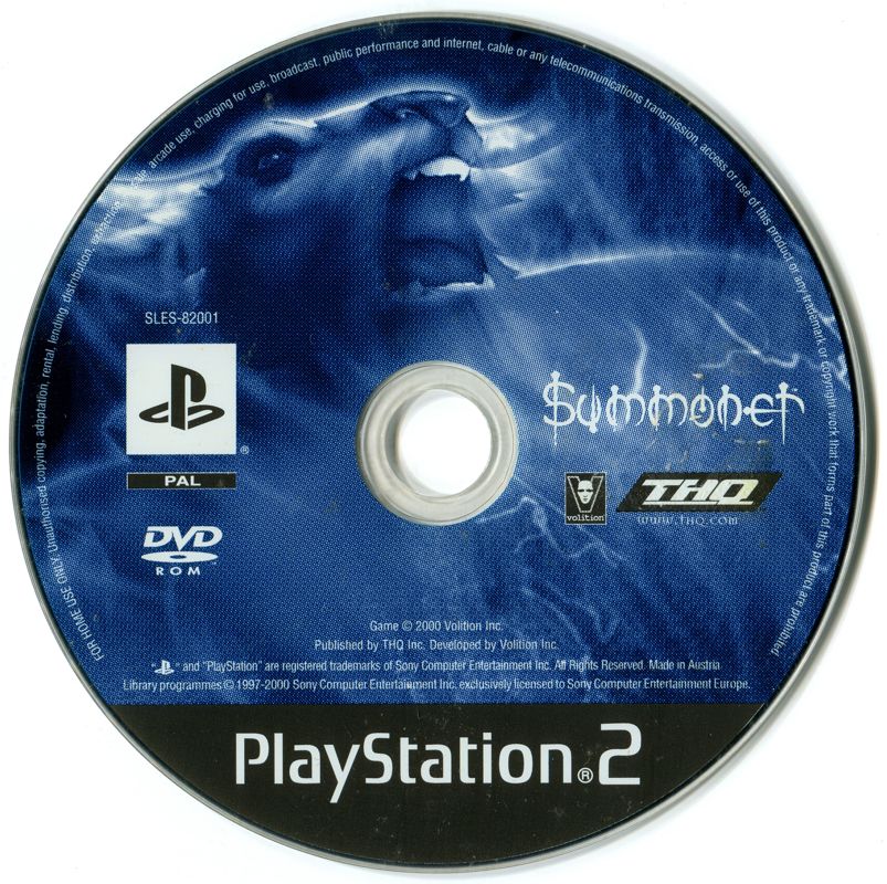 Media for Summoner (PlayStation 2)