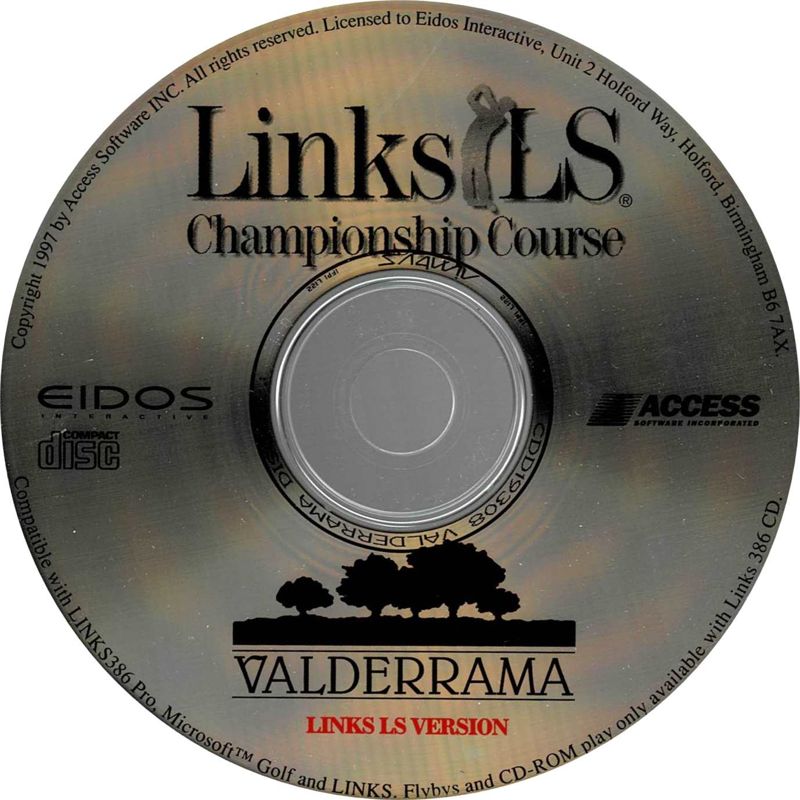 Media for Links LS: Championship Course - Valderrama (DOS and Macintosh): Links LS