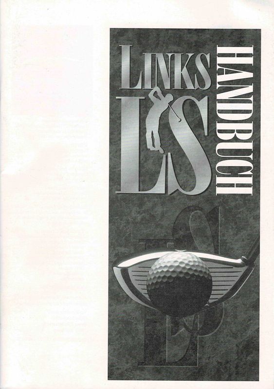 Manual for Links LS: Championship Course - Valderrama (DOS and Macintosh): Front