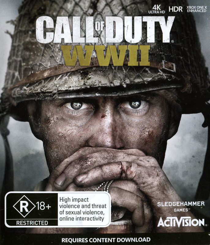 Front Cover for Call of Duty: WWII (Xbox One)
