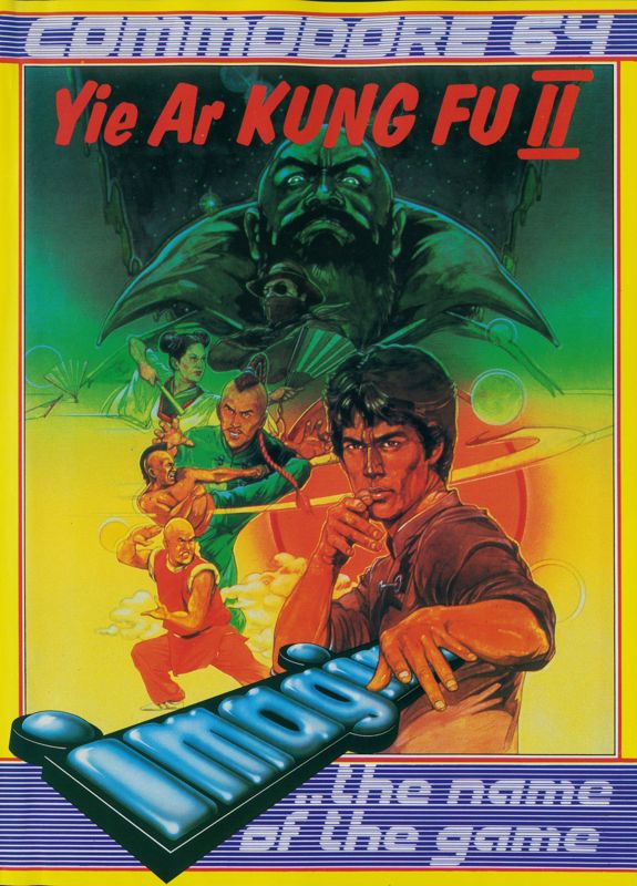 Front Cover for Yie Ar Kung-Fu 2: The Emperor Yie-Gah (Commodore 64)