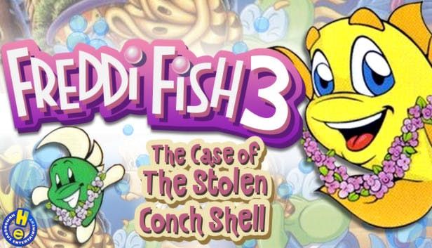 Front Cover for Freddi Fish 3: The Case of the Stolen Conch Shell (Linux and Macintosh and Windows) (Humble Store release)